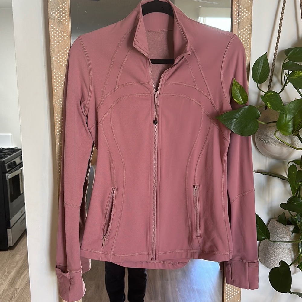 Lululemon Women's Luon Define Jacket Twilight Rose - 8